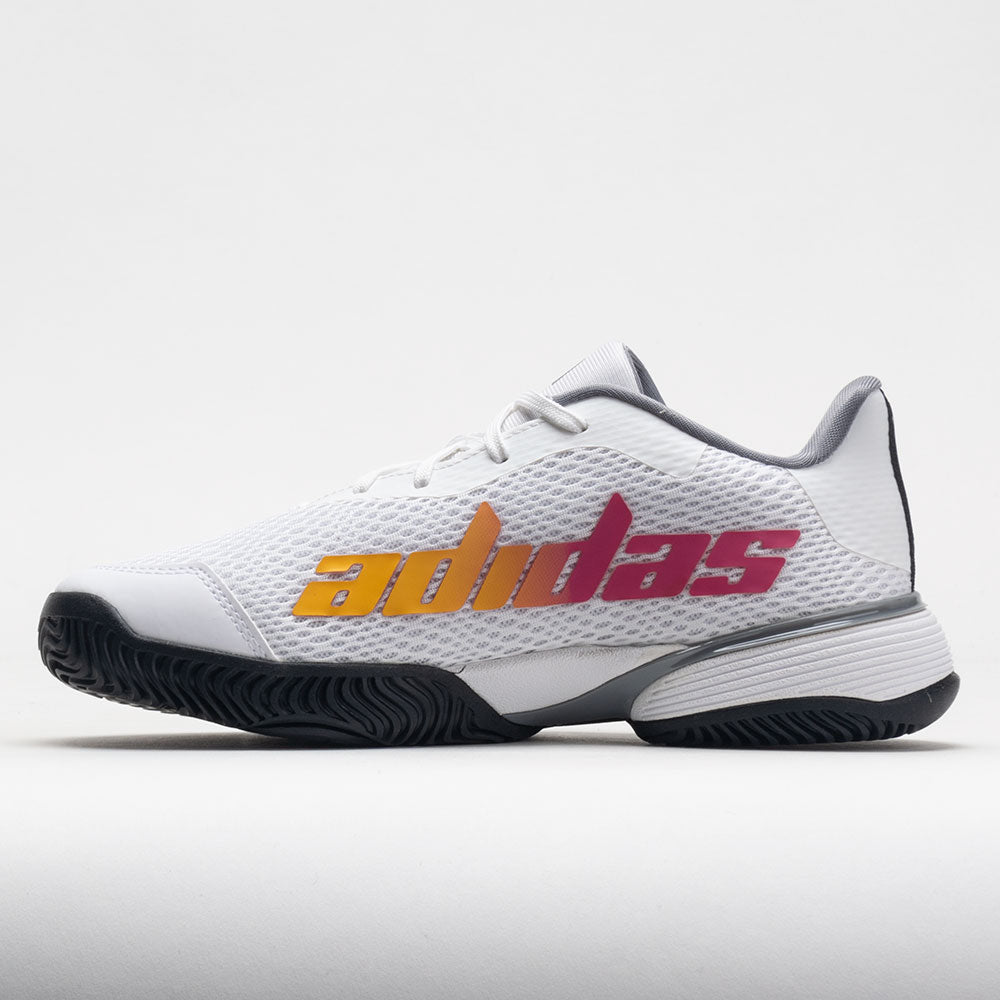 adidas Barricade Junior  White/Solar Gold/Lucid Fuchsia